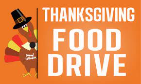 Student Council Thanksgiving Drive and Upcoming Candy-Gram Fundraiser