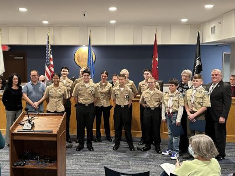 Colts Neck JROTC Cadets Recognized at Freehold Borough Council Meeting