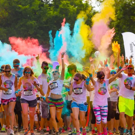 For the Children’s Color Run: A Smash Hit!